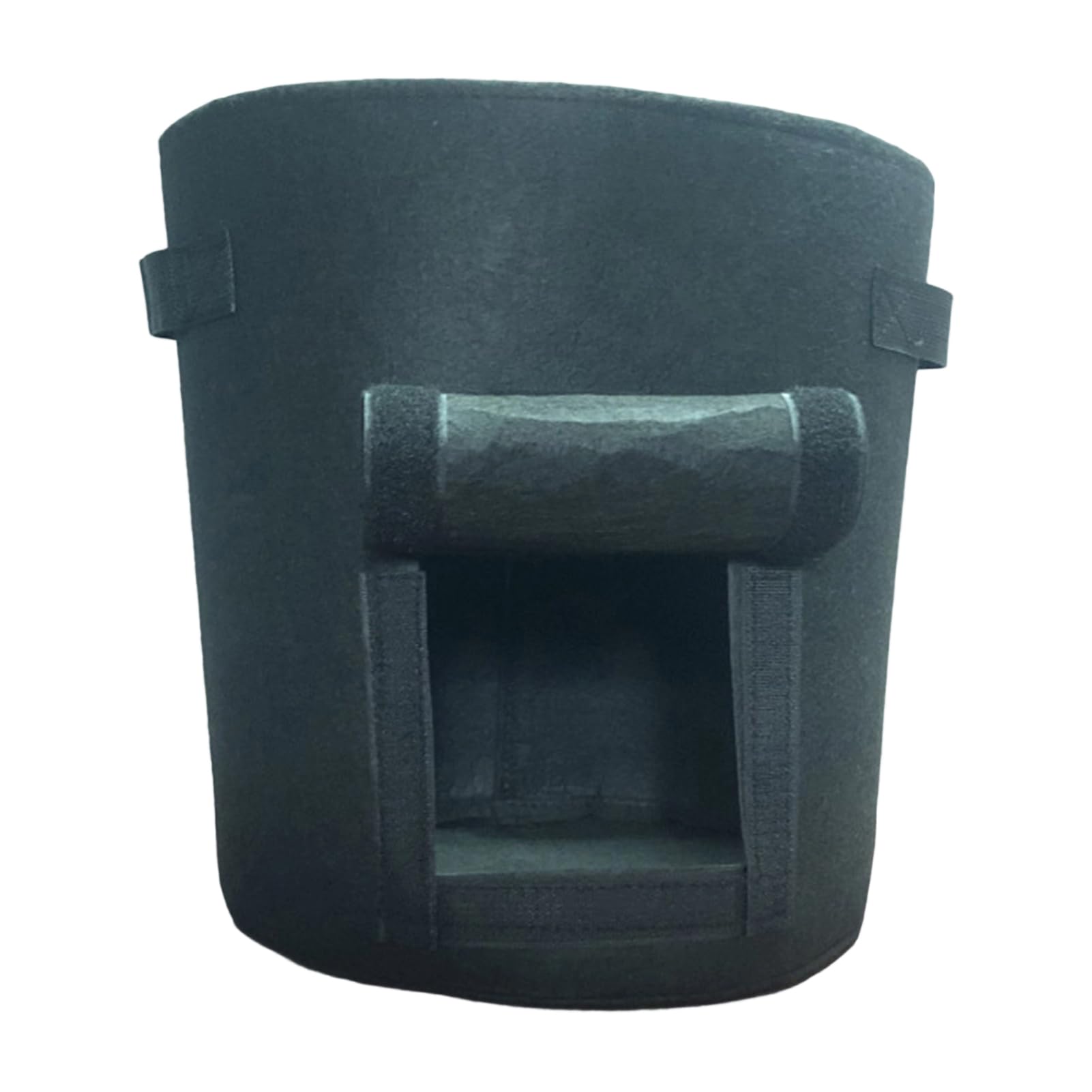 Flowerpot Fabric Grow with Handles And Side Hook And Loop Opening Container Reinforced Stitching Circulation Flowerpot for