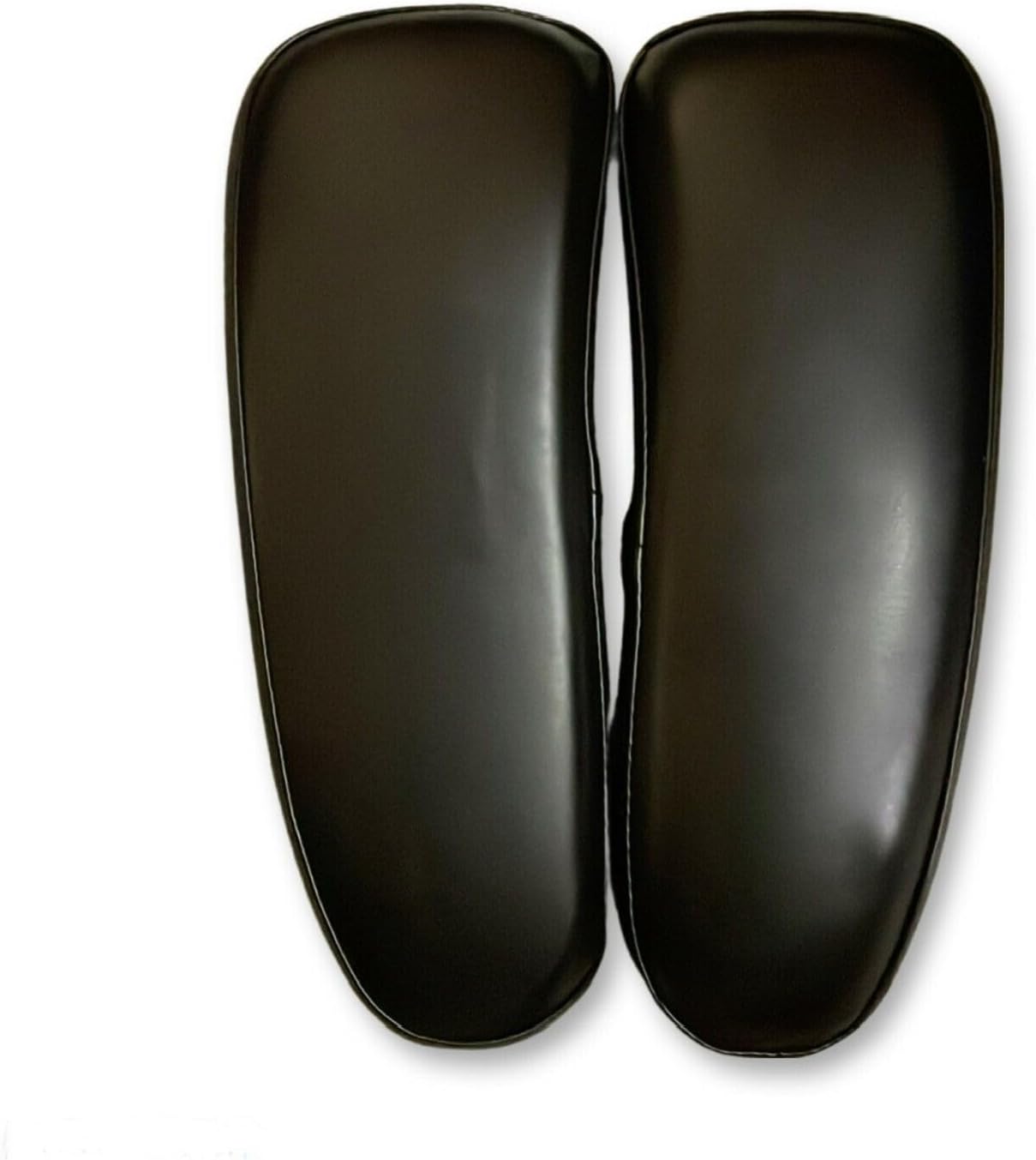 Amazon.com: OFFICE LOGIX SHOP Premium Leather Armrest Caps Set for ...