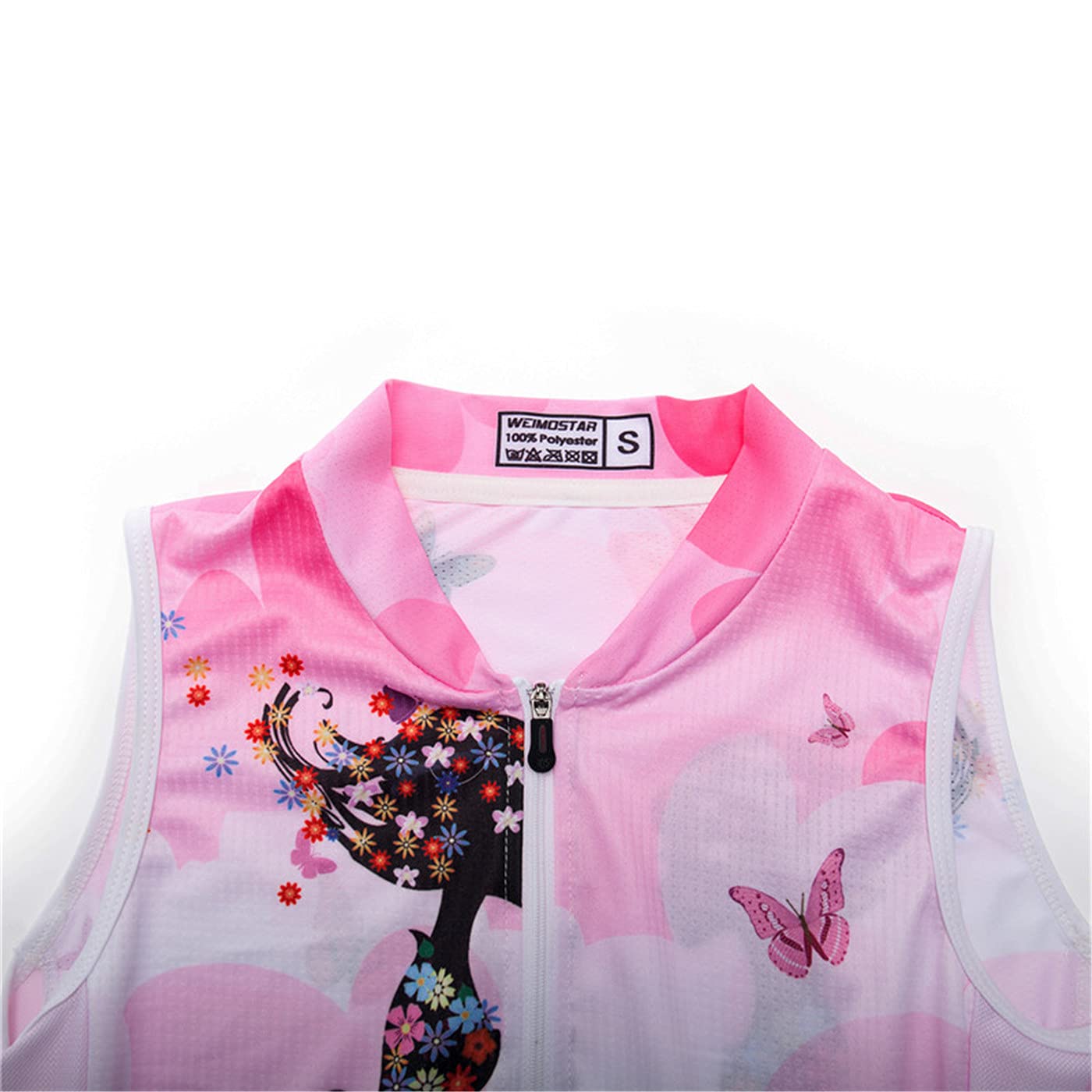 Hotlion Damen Radtrikot Sommer Bike Shirts Pro Fahrradbekleidung Damen Halber Reißverschluss