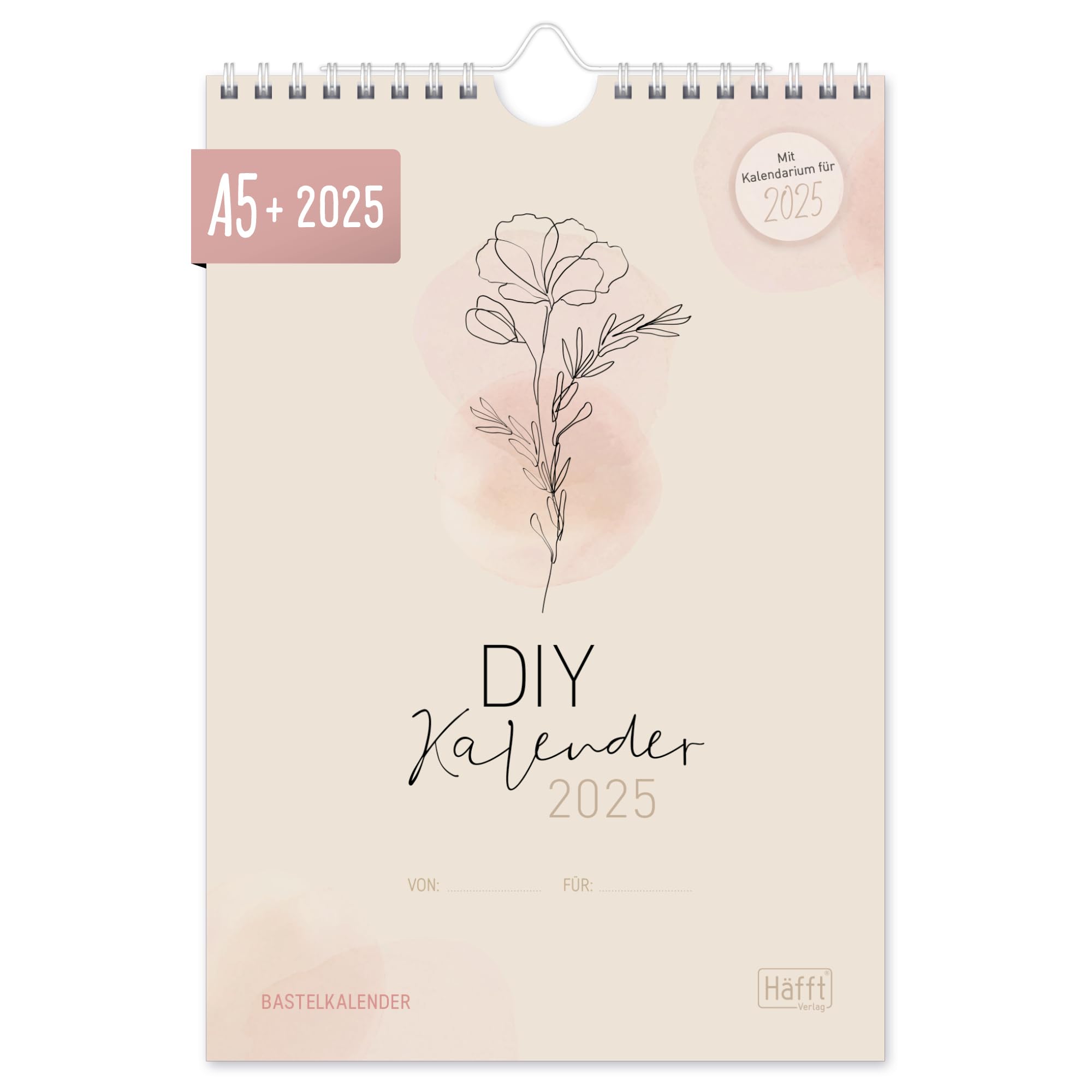 Fotokalender 2025 Zum Selbstgestalten A4 - DIY Bastelkalender Mit Ferienübersicht