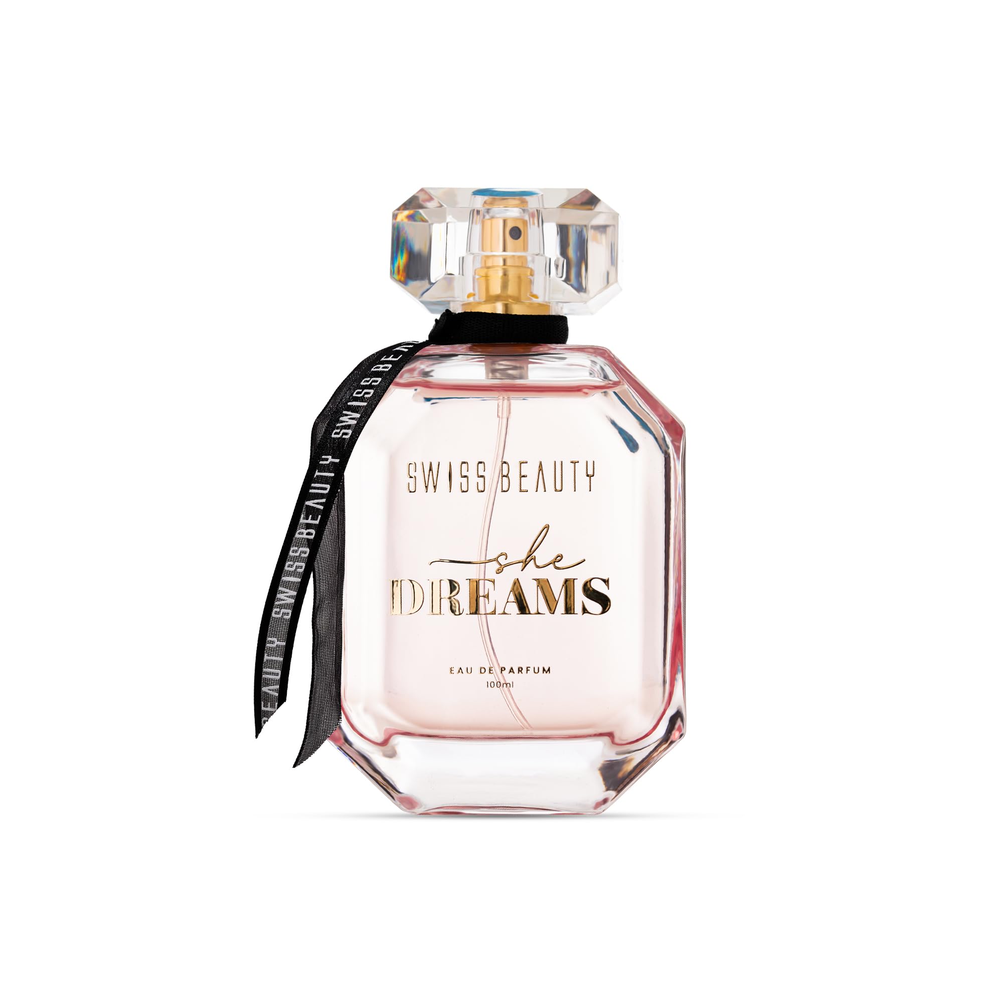 Swiss Beauty She Dreams Eau De Parfum | Long-Lasting | Ideal For Gifting | Everyday Wear | Top Note: Mandarin | Middle Notes: Jasmine & Tuberose | Base Note: Vanilla & Musk | 100ml-image-36
