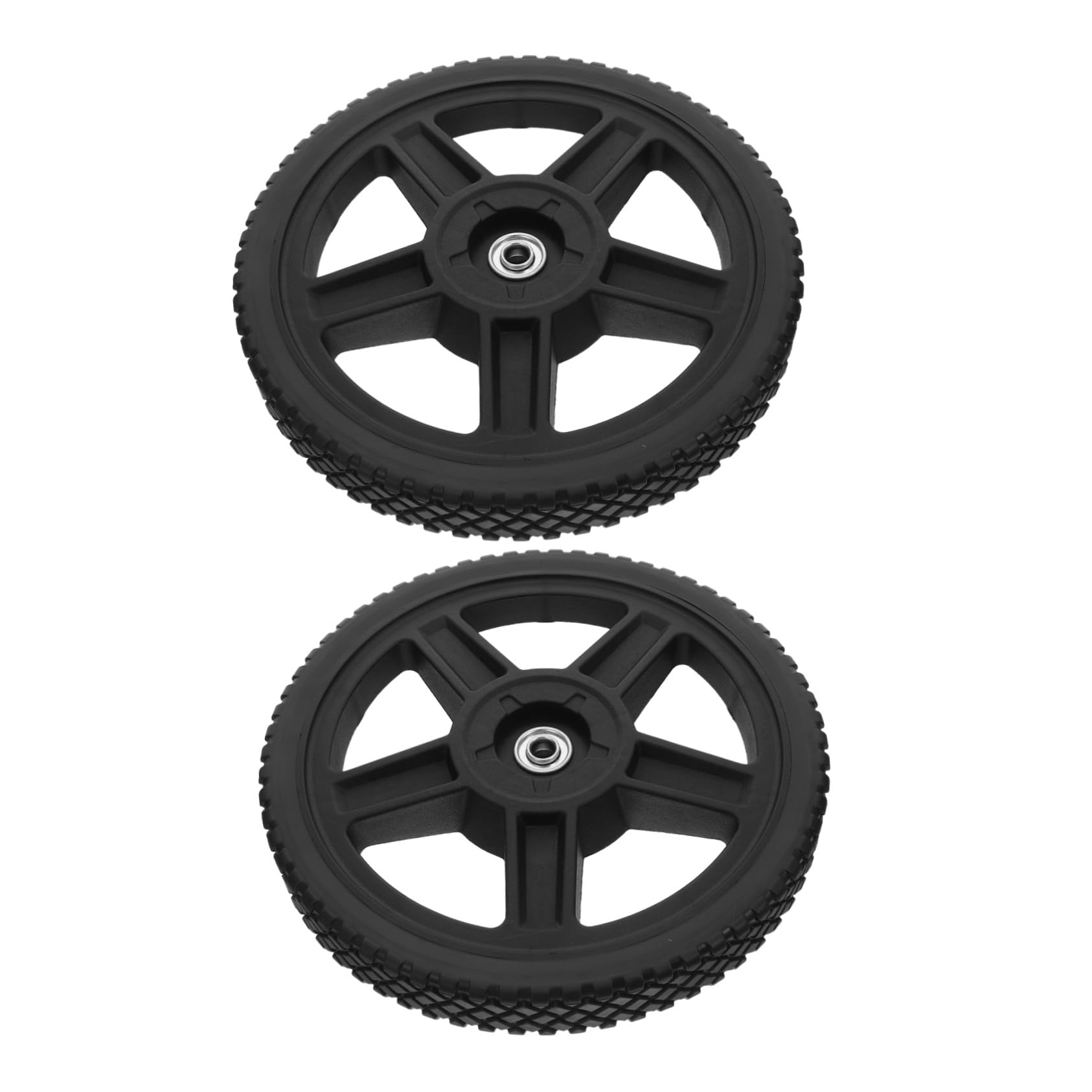 UPKOCH 2 Piezas Rueda De Cortacésped Reemplazo Del Cortacésped Rueda De Plástico Al Aire Libre Para Cortadoras De Césped Negro Páginas