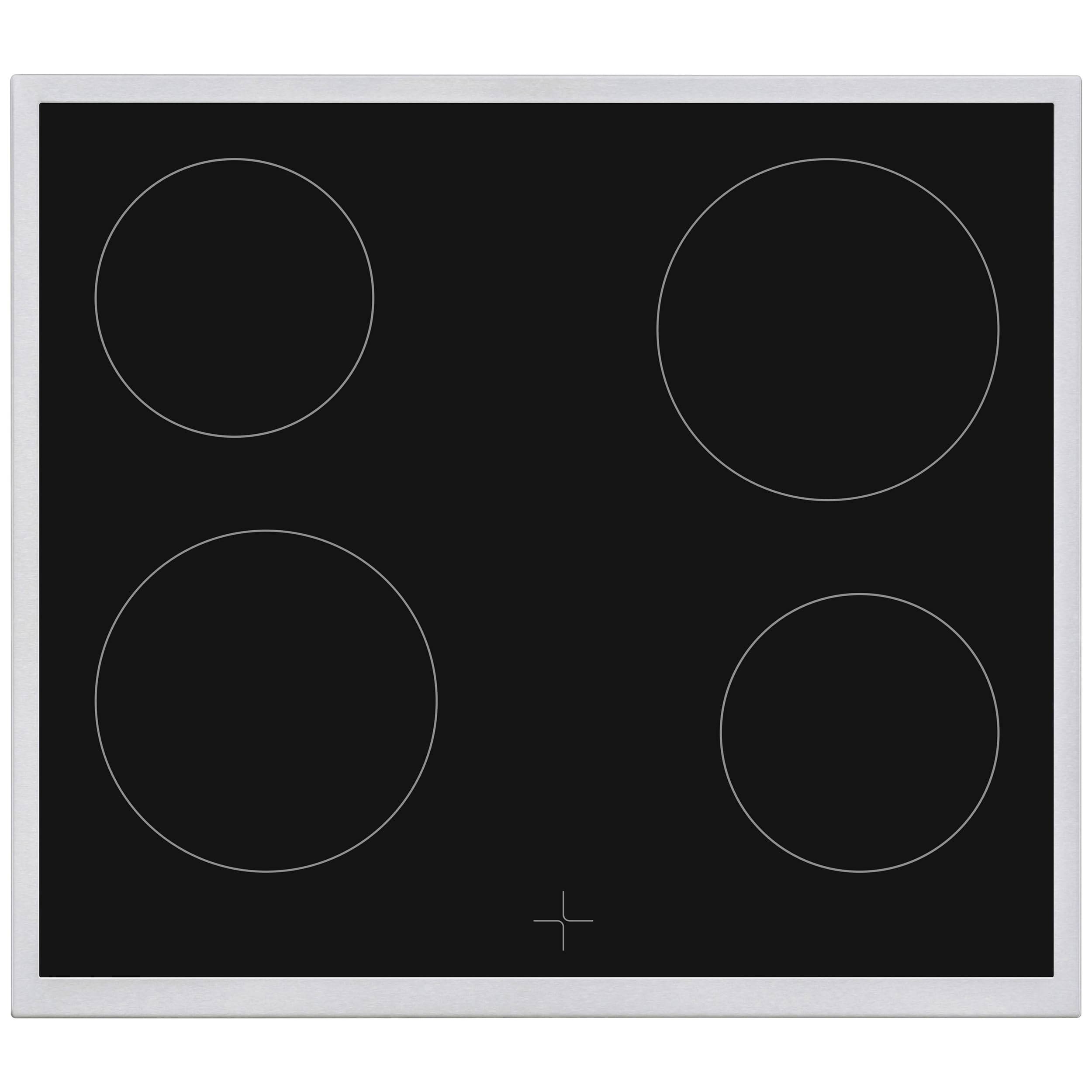 Telefunken Einbauherd-Set 60 cm 78 Liter Glaskeramik-Kochfeld 4 Zonen Backofen Ober-Unterhitze Umluft Teleskopauszug B-HS-75-C-I
