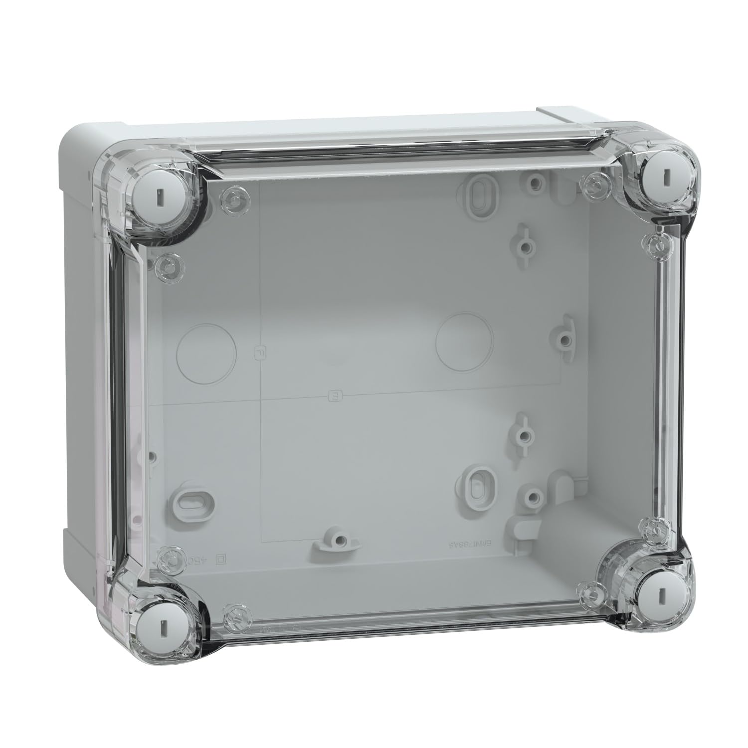 Boîtier ABS 192x164x105 contre l'humidité pour circuits électriques