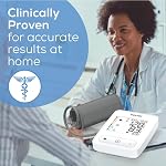Beurer Auto 400 Upper Arm Blood Pressure Monitor, Universal Cuff for Standard to Large Arms, Accurate Blood Pressure Machine with Color Coded Results and Irregular Heartbeat Detection