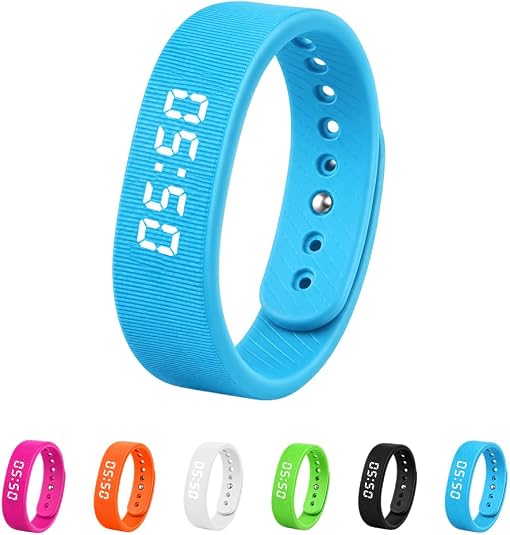 Silent Vibrating Alarm Wristband for Deep Sleepers