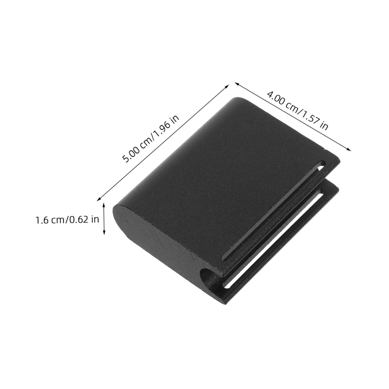 CIYODO Aluminum Alloy Edge Polishing Tool Black Leather Burnisher Tool Aluminum Alloy Burnisher Wood Leathercraft Burnishing Tool