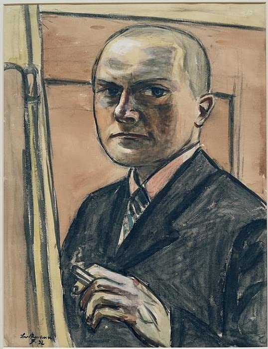 Tableau Max Beckmann pour habiller un mur de chambre impression art mural 60x90