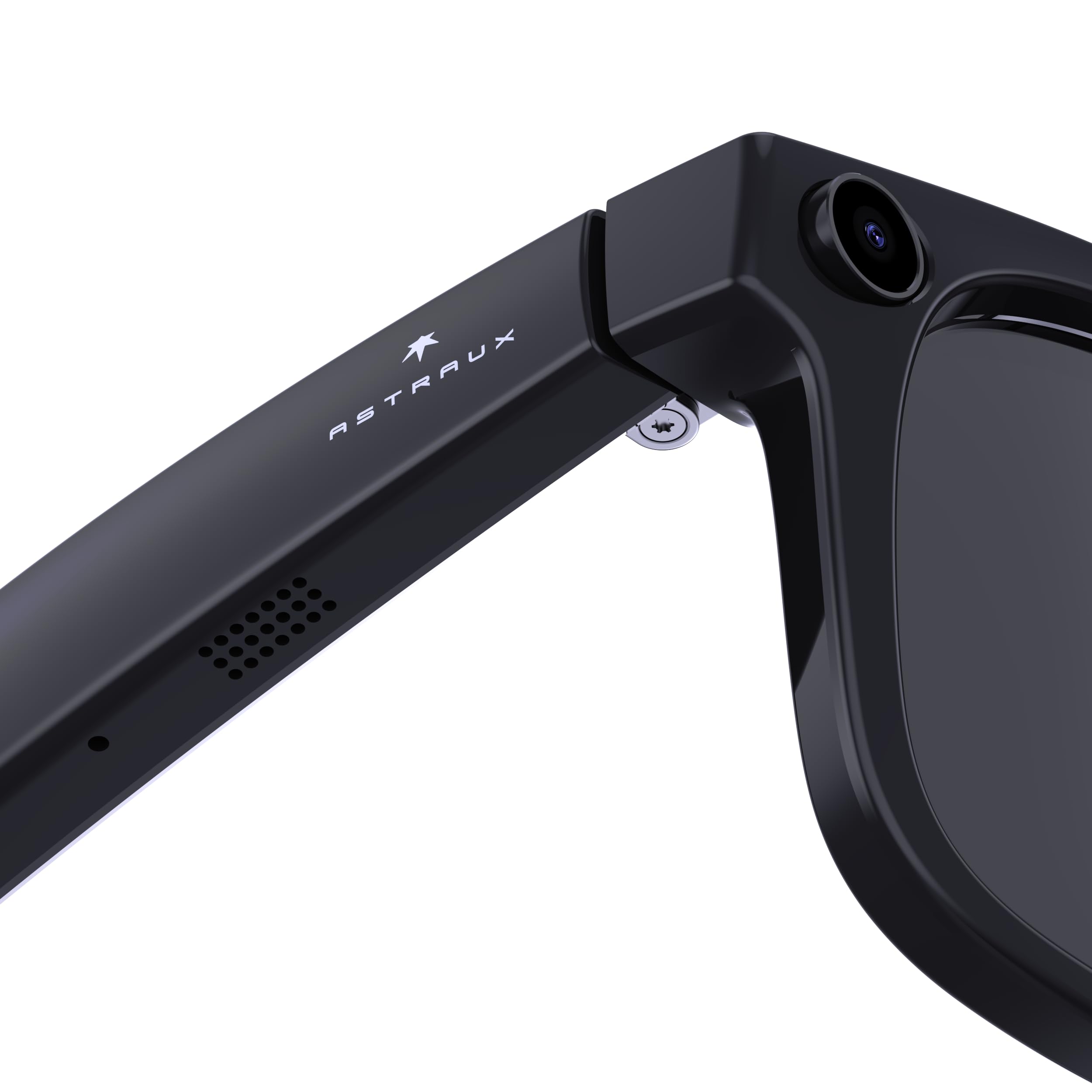 IMIKI MYVU Smart Glasses AR - Gafas AR con Pantalla microLED, función de traducción en Tiempo Real, GPS Integrado, teleprompter Integrado, Color Negro