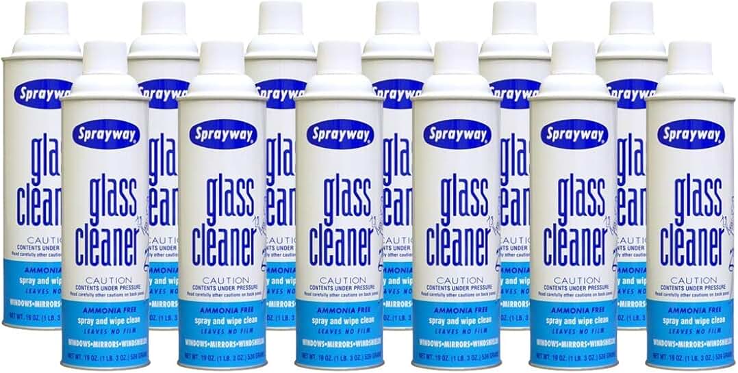 alcohol based glass cleaner