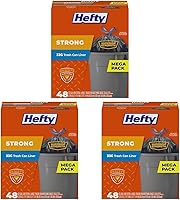 Vista 3 de Bolsas Hefty Resistentes para Césped y Hojas, 39 Galones, 18