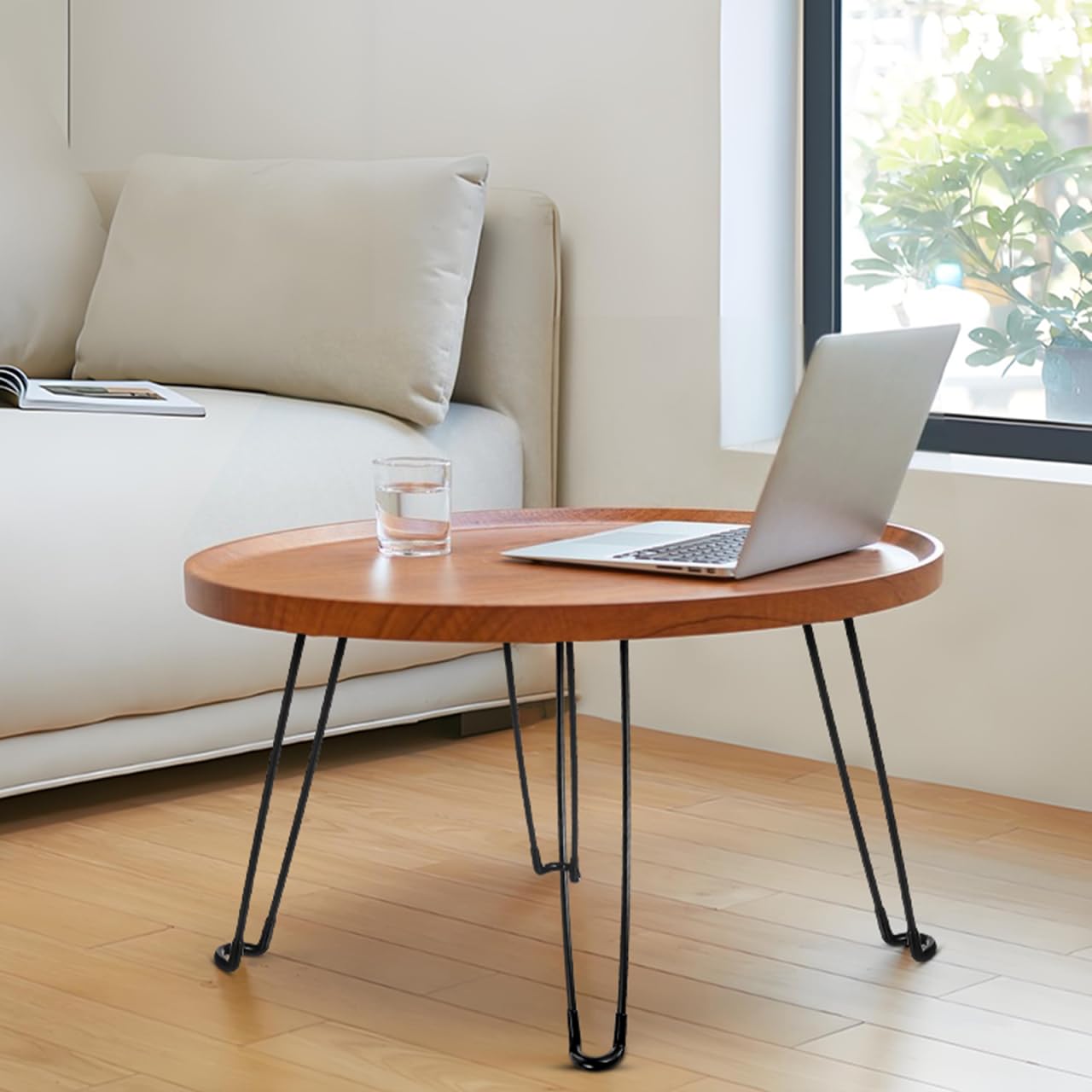 4Piezas Patas de Mesa Plegables de Metal Negras Patas de para Muebles Altura y Estables Soporte para Escritorios y Mesas