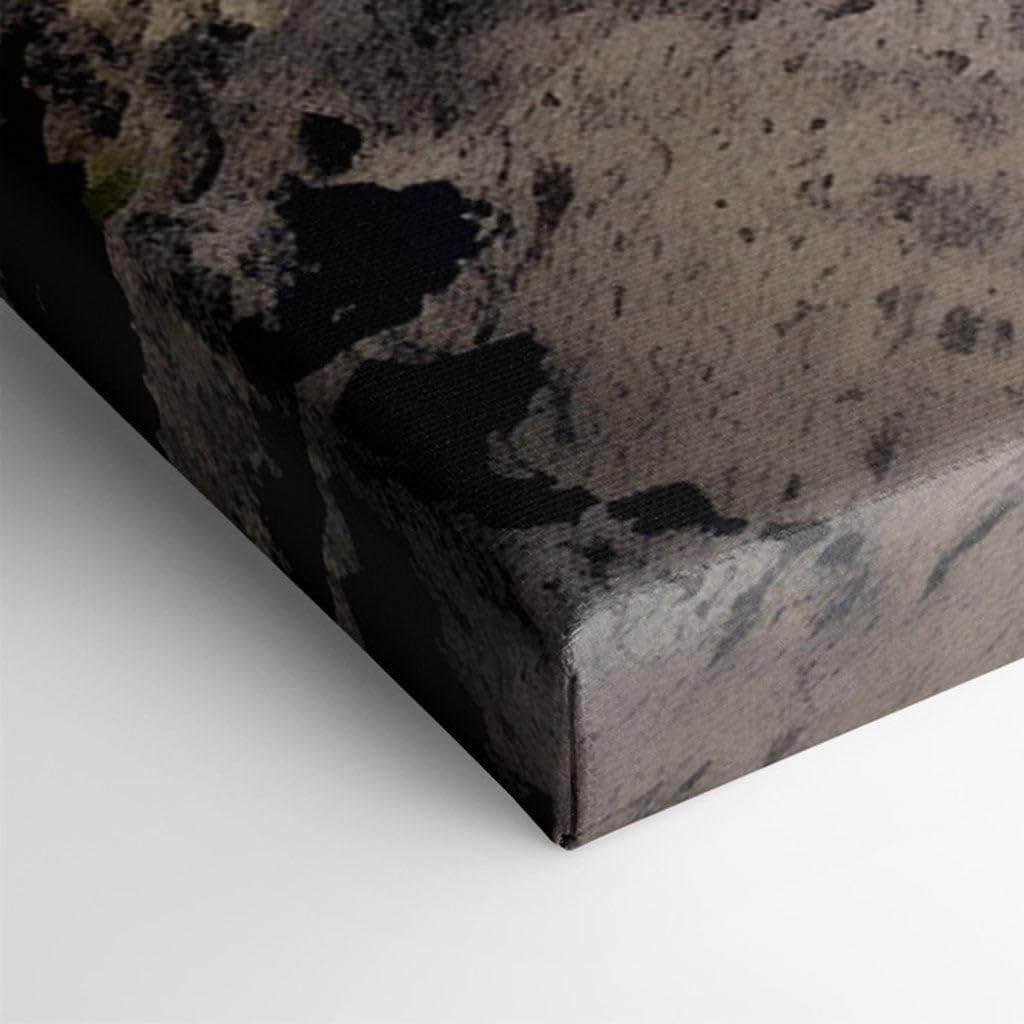 Canvas for Living room. Mystic Blue Serenity: Discover the Isolated Sinkhole Oasis, 27 x 18 inch Canvas Wall Art - Ready to Hang