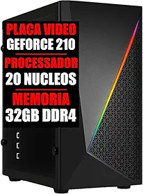 PC GAMER XEON 20 NUCLEOS, GEFORCE 210, 32GB DDR4, SSD 480GB (8GB DDR4)
