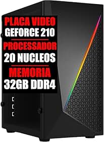 PC GAMER XEON 20 NUCLEOS, GEFORCE 210, 32GB DDR4, SSD 480GB (8GB DDR4)