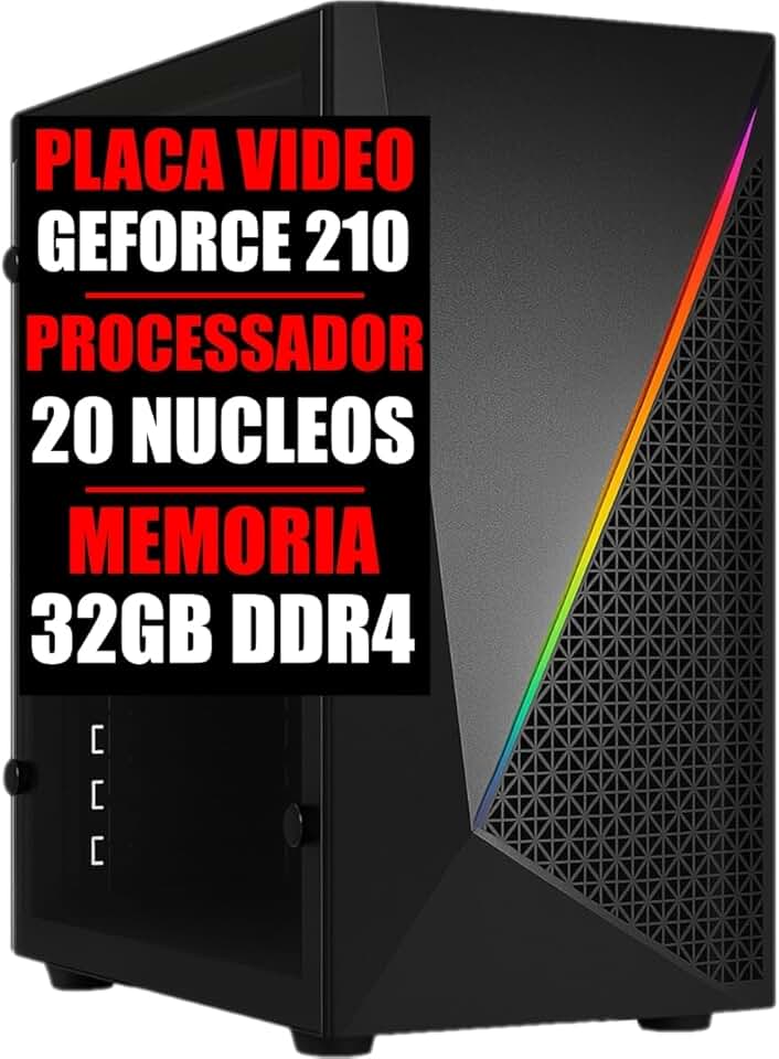 PC GAMER XEON 20 NUCLEOS, GEFORCE 210, 32GB DDR4, SSD 480GB (8GB DDR4)