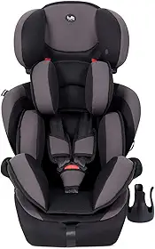 Cadeirinha Infantil Para Bebe Athenas Carro 09 á 36 Kg Preto com Cinza Tutti Baby