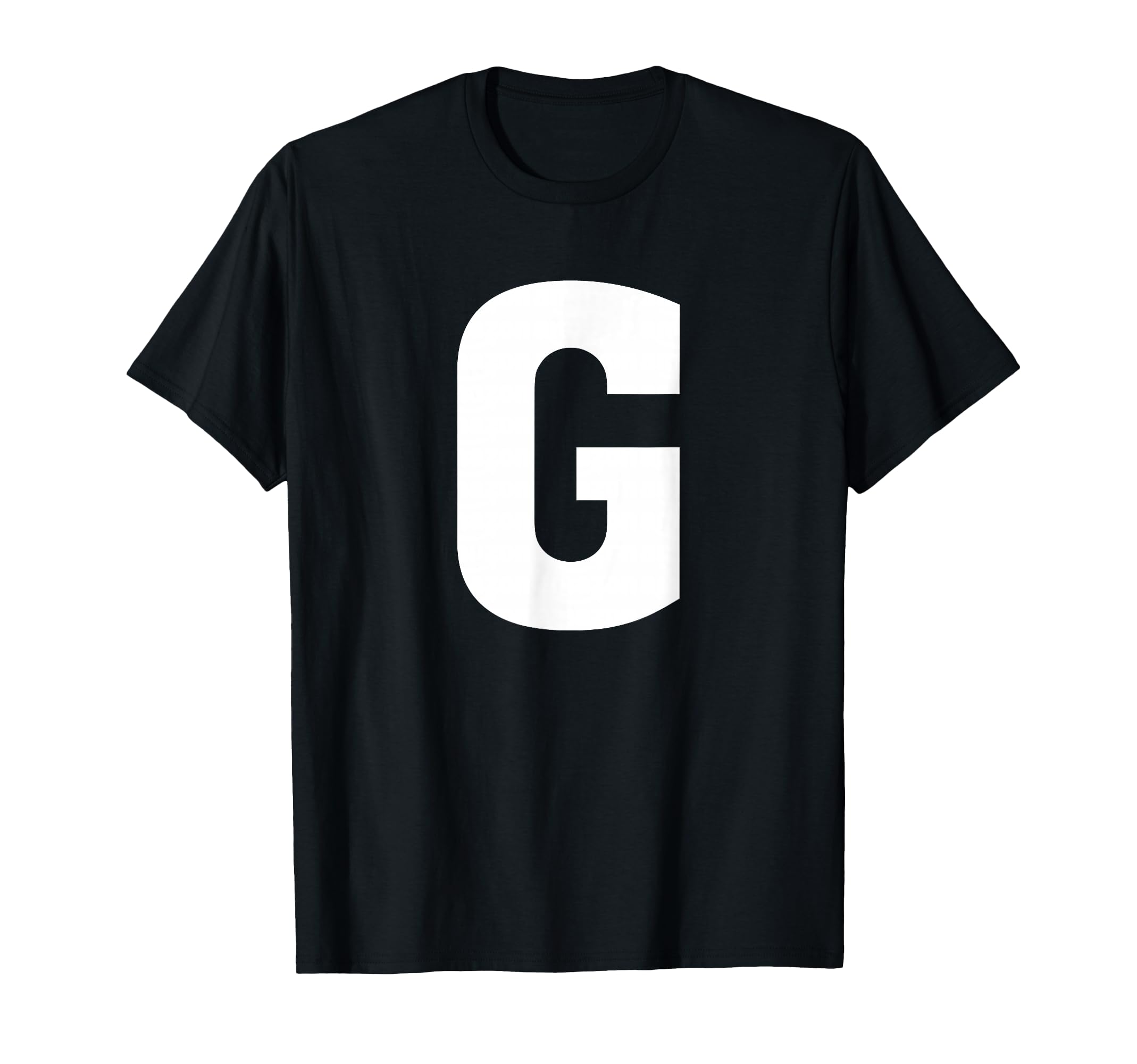 Letter G Shirt Alphabet Capital Letter T-Shirt