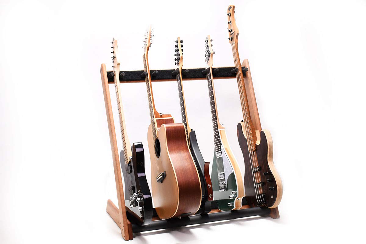 Ruach GR-2 Porte-guitare 5 positions personnalisable en acajou