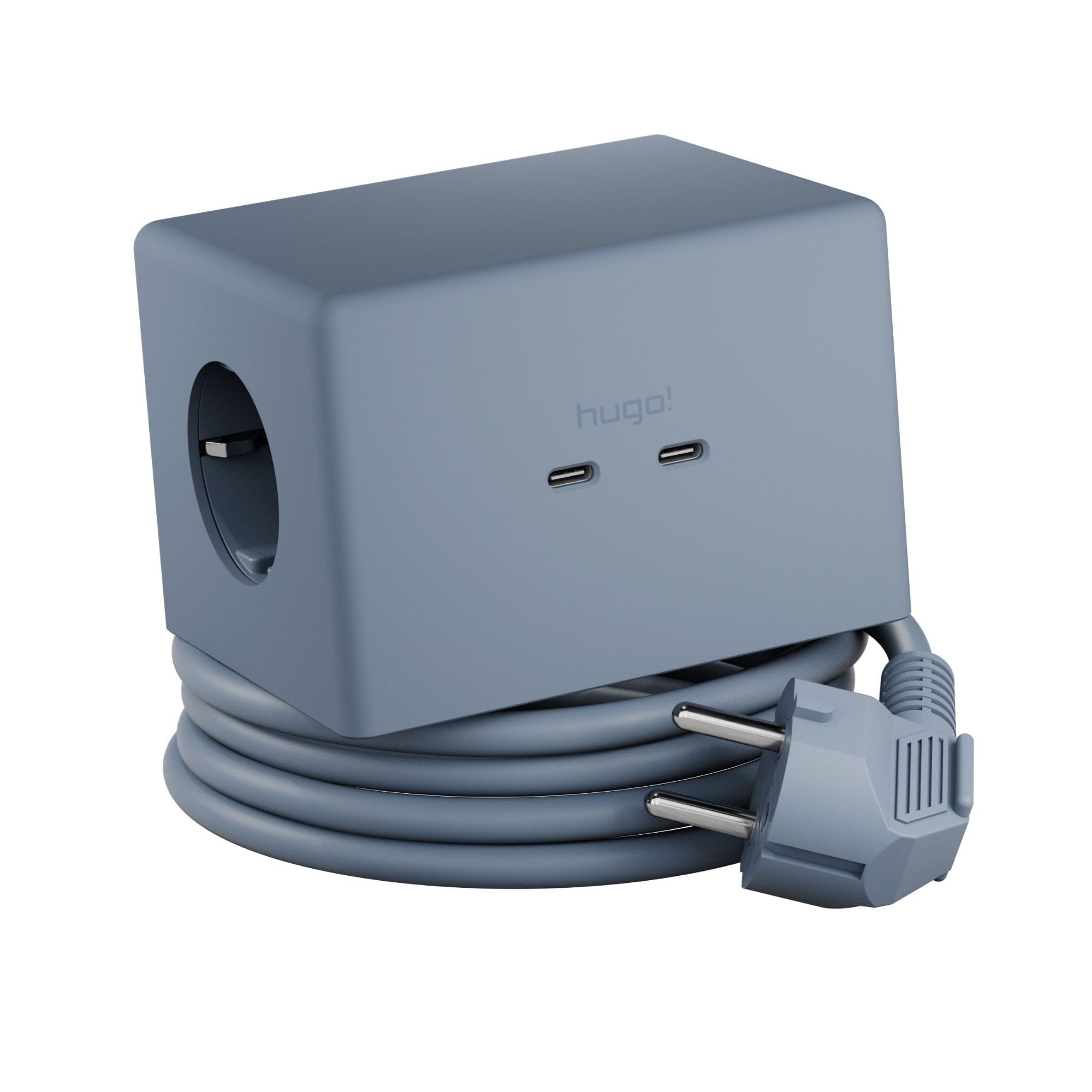Brennenstuhl Hugo! ONE 2nd Gen. Steckdosenwürfel mit USB C 20W PD