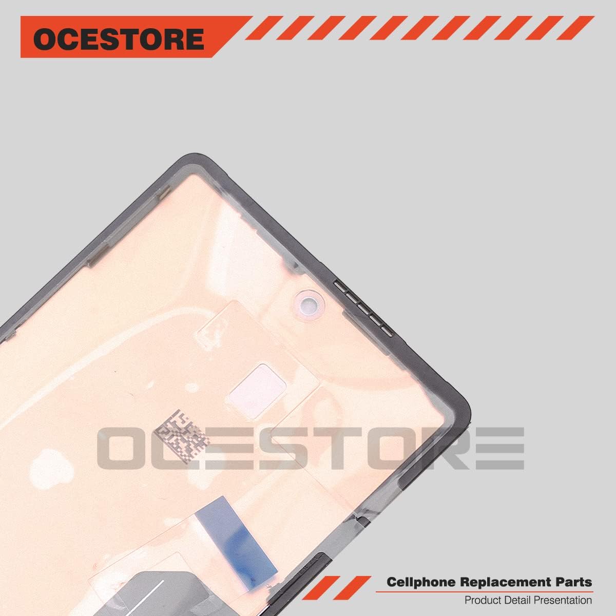 ocestore compatible with pixel 6a 5g lcd display touch screen digitizer assembly la pantalla replacement black with frame