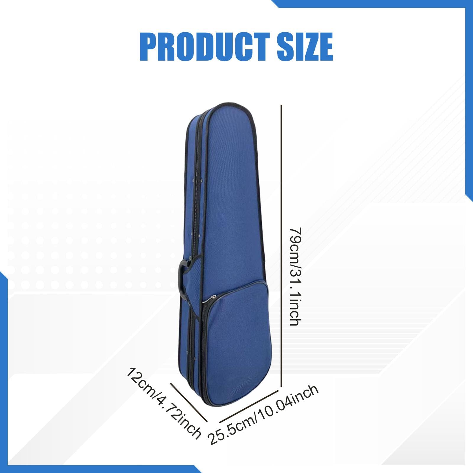 Estuche Rígido para Violín 4/4, Mochila de Regalo Profesional para Músicos de Exterior Y Uso Diario.