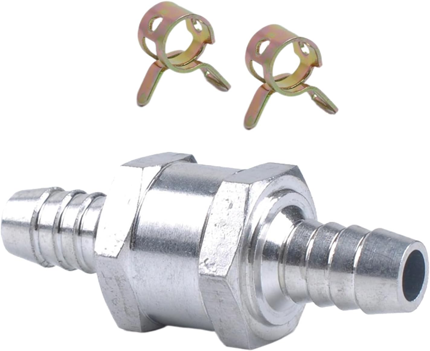 RV Check Valve - Aluminum Single-Way Adapter, Backflow Prevention Device, Pressure Control Fitting, Compact Marine Plumbing Component Reliable System | Boat Marine Automotive Caravans Motorhom