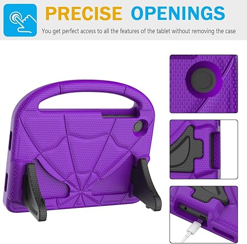 Miniatura 7 de TCL Tab 8 LE - Funda para niños (modelo 9137W, lanzado en 2023), Lainergie - Funda ligera a prueba de golpes para niños con soporte de asa para TCL