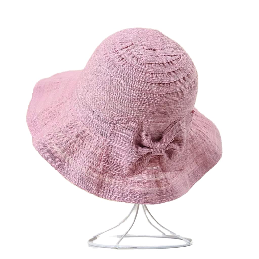 Grand chapeau de paille pliable avec protection solaire visage