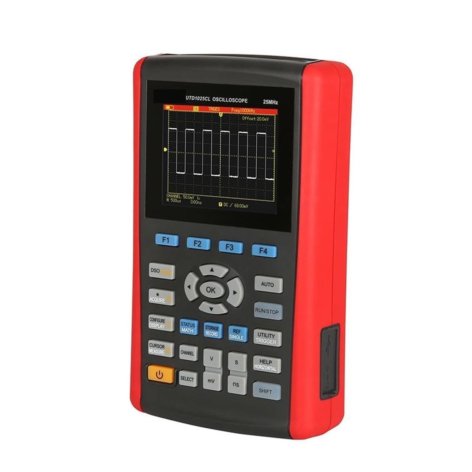 Oscilloscopio Portatile Tascabile A 1 Canale Con Multimetro