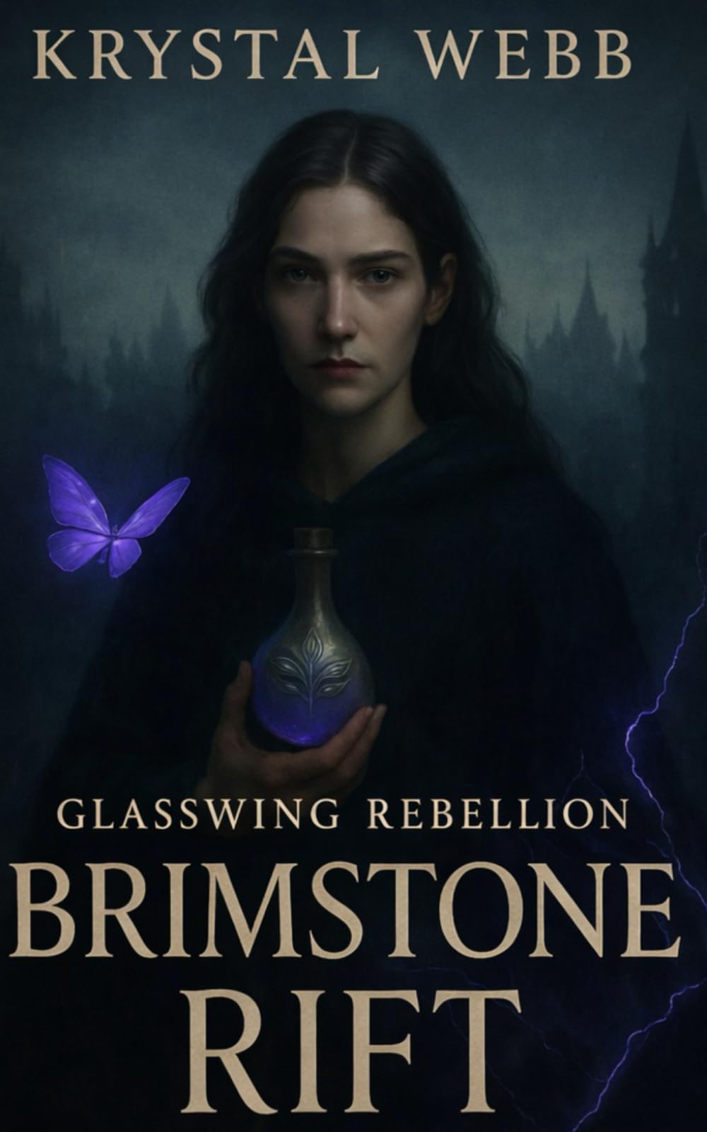 Brimstone Rift: A Glasswing Rebellion Romantasy Novel: 2