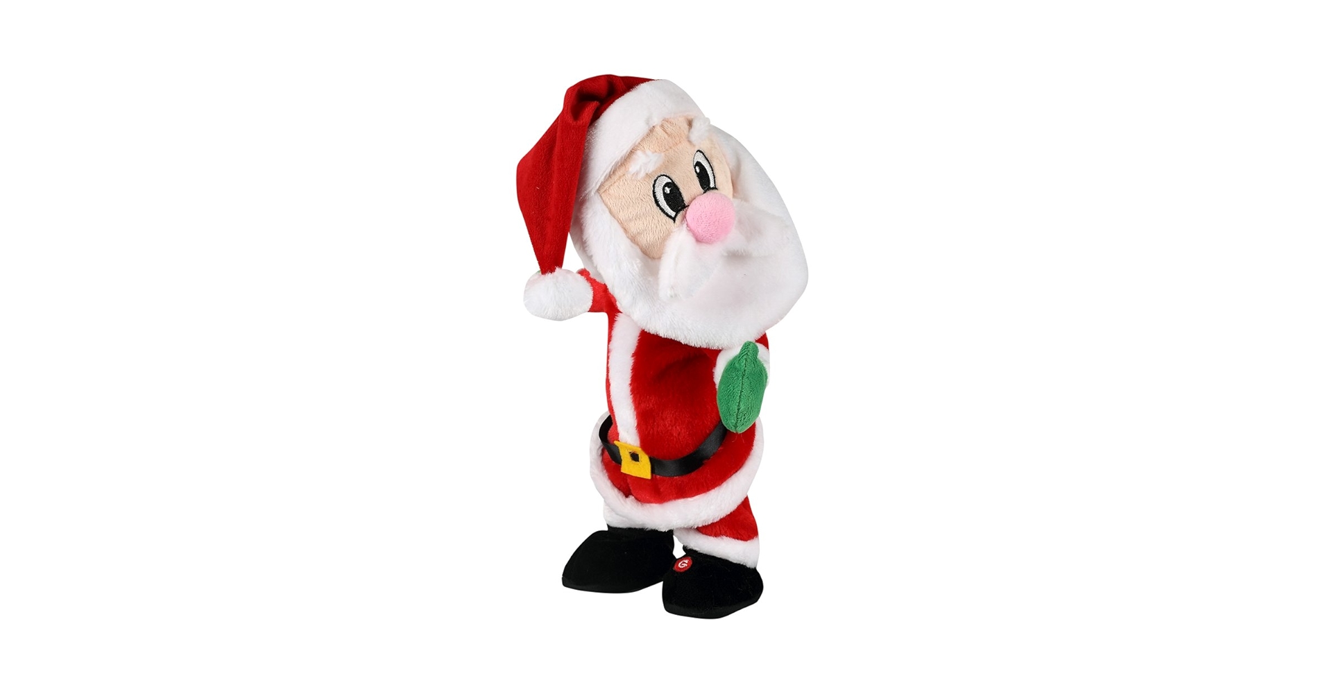 Amazon.com: Gemmy Twerking Santa Bluetooth Plush – Compatible with