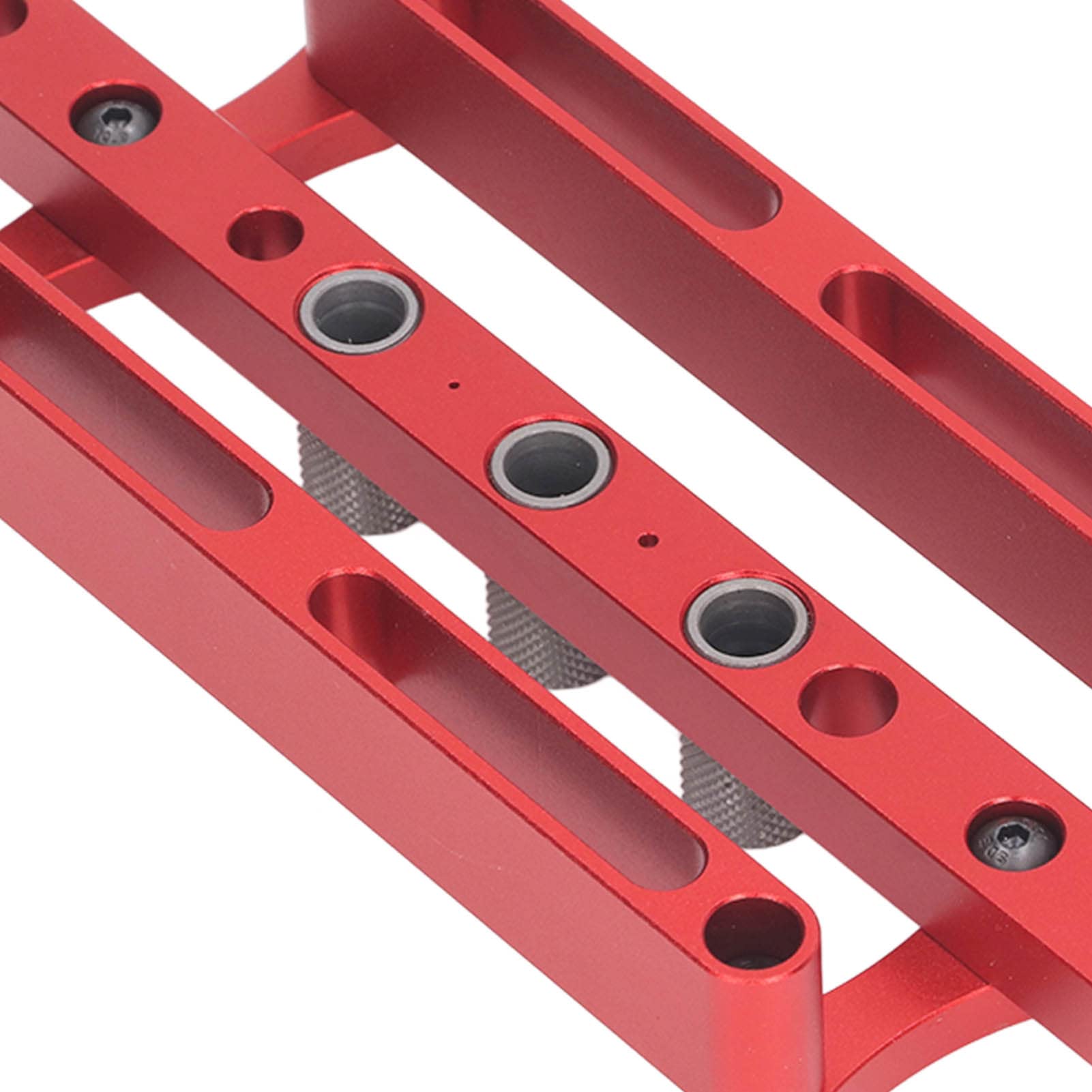 Generic Samocentrujący Przyrząd do Kołków Precyzyjna Prowadnica Wiertła dla Entuzjastów Obróbki Drewna Stop Aluminium 8 Mm 10 Mm 1 Jednostka