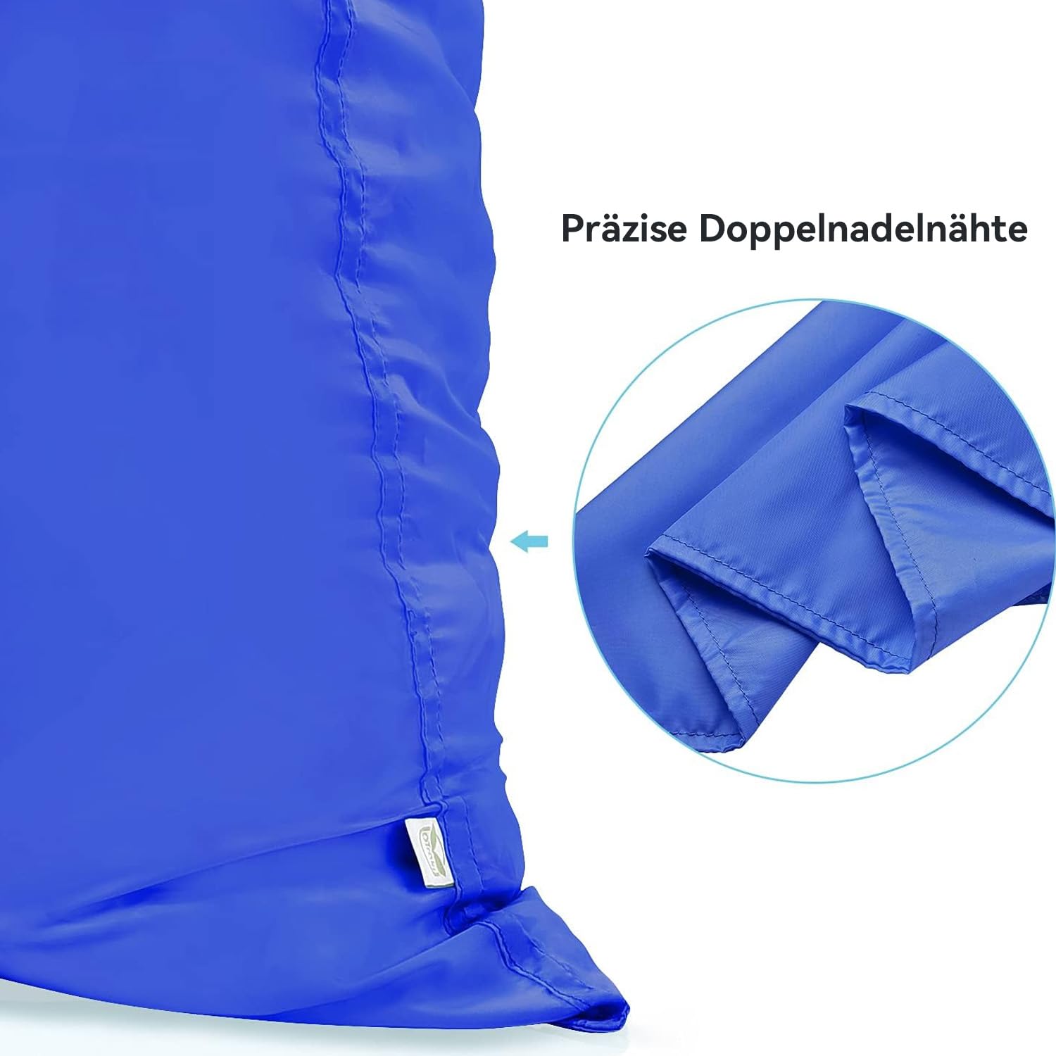 JubileeTrade Grand Sac à Linge En Toile Voyage Avec Cordon Serrage