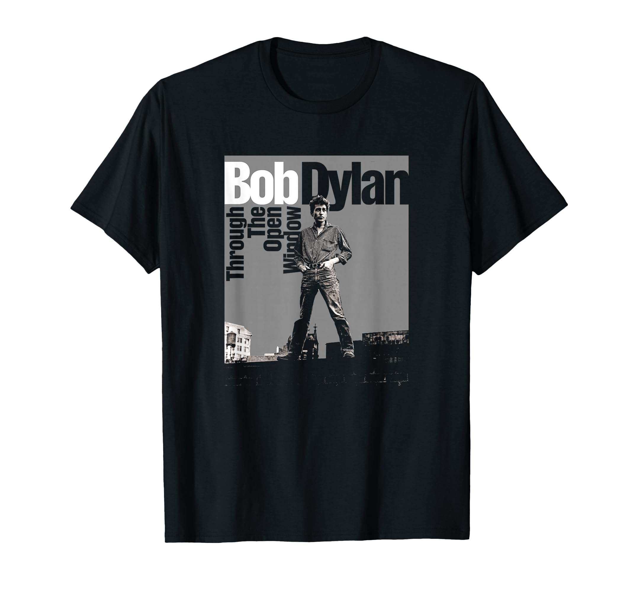 Amazon | 公式ボブ・ディラン限定オープン・ウィンドウ Tシャツ | T
