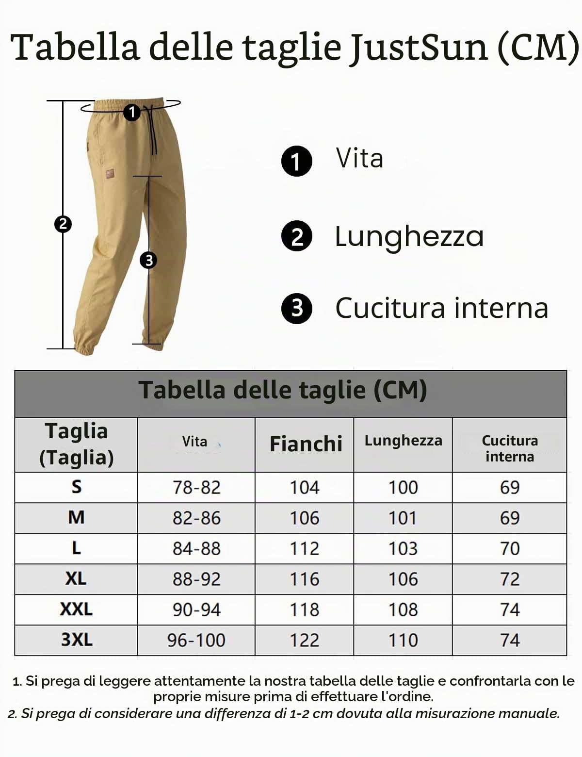 JustSun Pantaloni da Lavoro Uomo Cotone Cargo Casual Pantaloni Tuta Uomo Pantaloni Jogging Slim Fit con Tasche