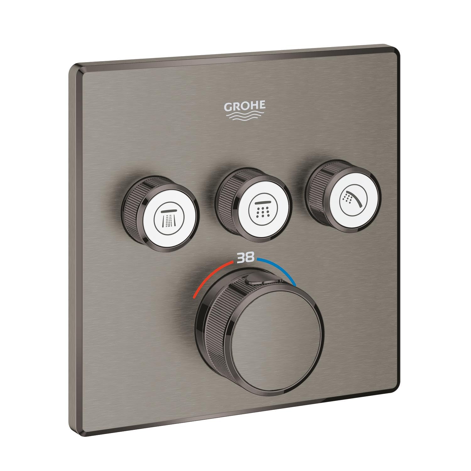 Grohe Smartcontrol Üç Valfli Akış Kontrollü, Ankastre Termostatik Duş Bataryası - 29126AL0