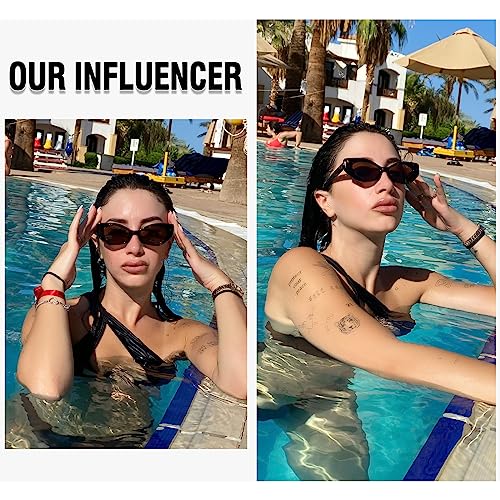 Duco Trendy Sunglasses For Women Men Retro Vintage Polarized Shades Acetate Frame Y2K Designer Style Sun Glasses Dc1250 #TOP2
