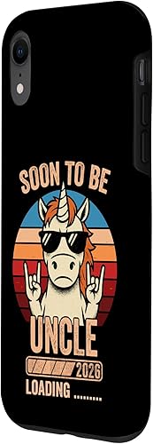 Miniatura 2 de Soon to Be Uncle 2026 Unicorn Uncle to Be 2026 Case for iPhone XR
