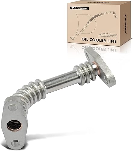 A-Premium Línea de retorno de aceite del turbocompresor compatible con Ford ExplorerEdge 2012-2015, EscapeFusion 2013-2016, Taurus 2013-2017, Focus,