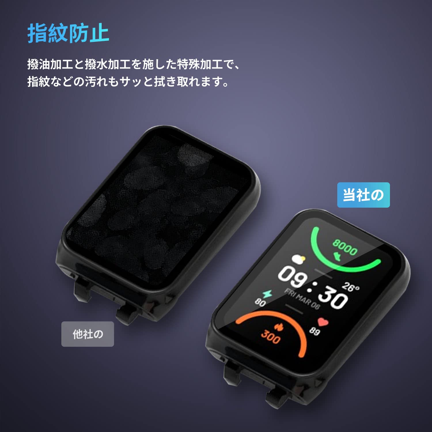 Amazon | OPPO Band 2 対応 ケース YAJOJO 保護 ガラスフィルム