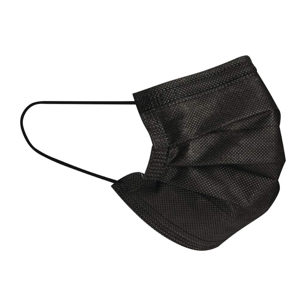 Omnitex Black Type IIR Front of House Face Mask (Pack 50)