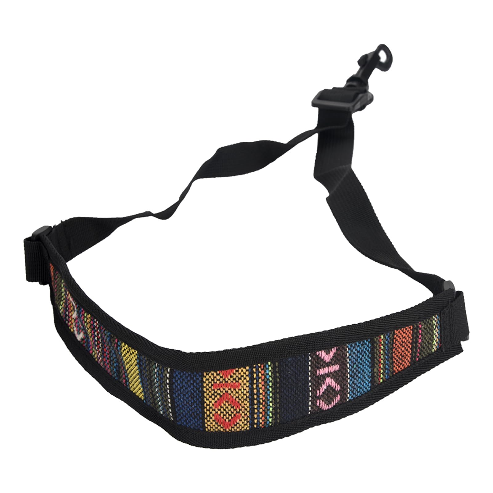 Saxophone Strap with Adjustable Length, Saxophone Neck Strap and Durable, 4 Colors for the Home (Ethnic style)