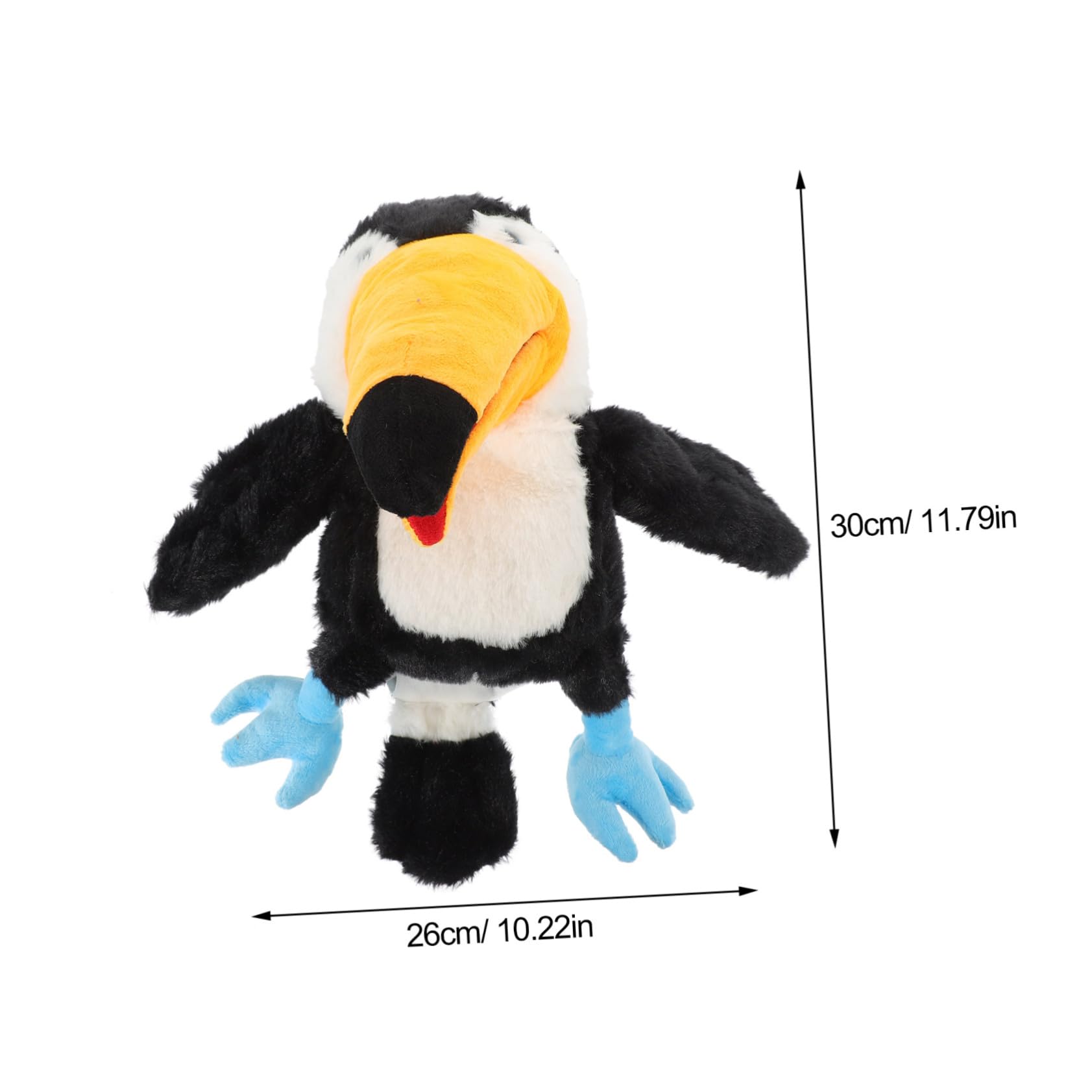 Marioneta de Mano de Peluche Interactiva Juguete Educativo Temprano y Ligera para Narración de Cuentos
