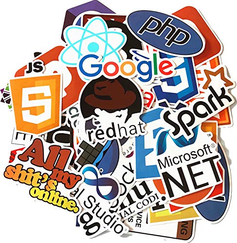 Vinyl VSCO Girls Stickers Hydro Flask Waterproof Skateboard Stickers for Water Bottle DIY Xmas Decoration Laptop Decals Gift Card Luggage Car Bicycle Music Film Guitar Travel Case Programmer 50Pack