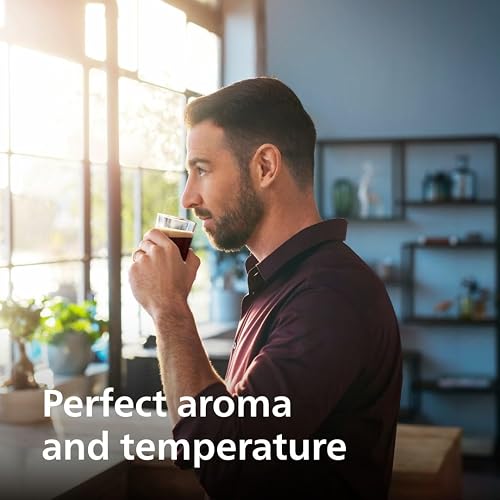 Philips 5500 Series Fully Automatic Espresso Machine – 20 Hot & Iced Coffees, Quick-to-Clean LatteGo Milk System, 40% quieter with SilentBrew, Less waiting with QuickStart, Grey(EP5544/50) - 6