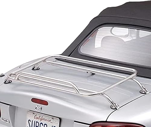 Surco DR1009 Estante de cubierta extraíble de acero inoxidable para Mazda Miata 2016-2023