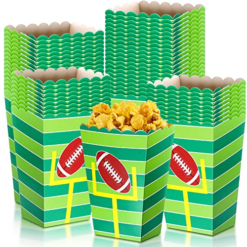 Zubebe 36 Pcs Football Popcorn Boxes Football Party Favor Football Party Supplies Paper Snack Cups Sports Theme Disposable Popcorn Bowl for Birthday Sports Event, 5.1 x 3.6 x 2.5'' Zubebe 36 Pcs Football Popcorn Boxes Football Party Favor Football Party Supplies Paper Snack Cups Sports Theme Disposable Popcorn Bowl for Birthday Sports Event, 5.1 x 3.6 x 2.5''