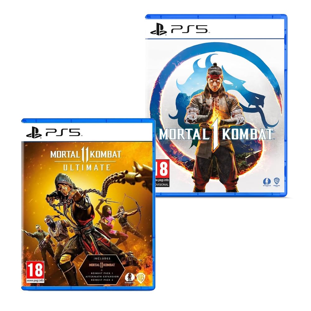 Mortal Kombat Ultimate PS5 Collection 2 Most Recent Games 11 1 - 2 Game Bundle PS5
