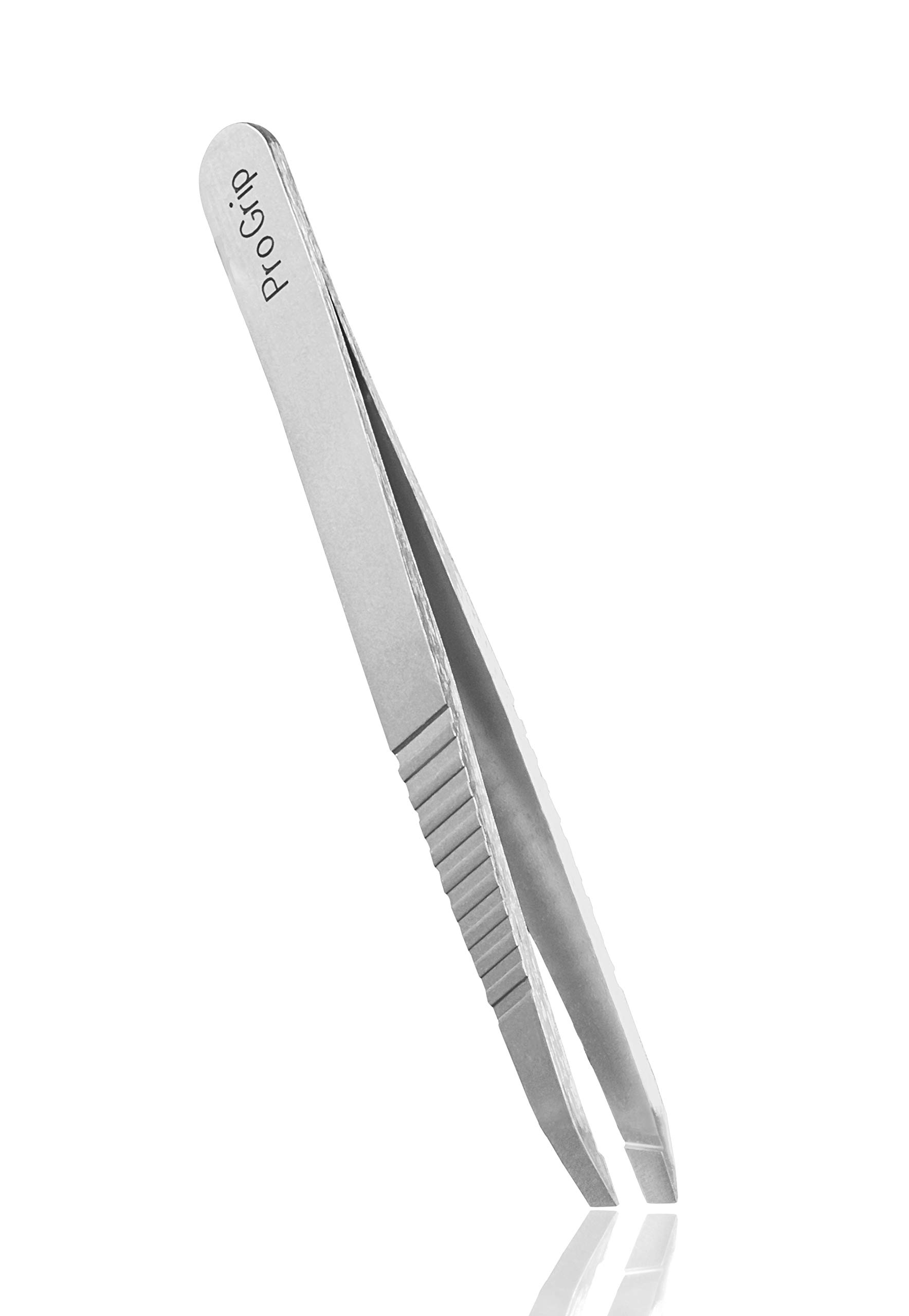 Pince à épiler elite Rubis ProGrip - antidérapante - Pince à épiler professionnelle - pour sourcils